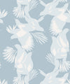 Magpie Wallpaper, Blue Bell