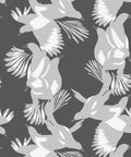 Magpie Wallpaper, Slate