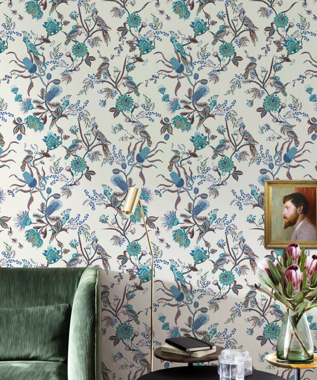 Matilda Wallpaper, Blue Bell