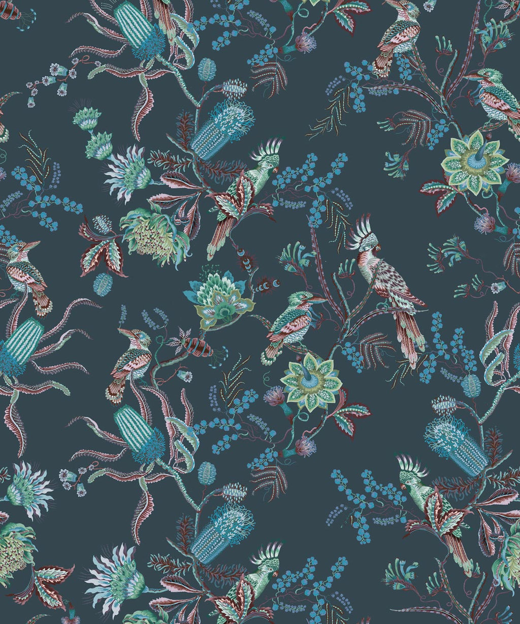 Matilda Wallpaper, Deep Blue