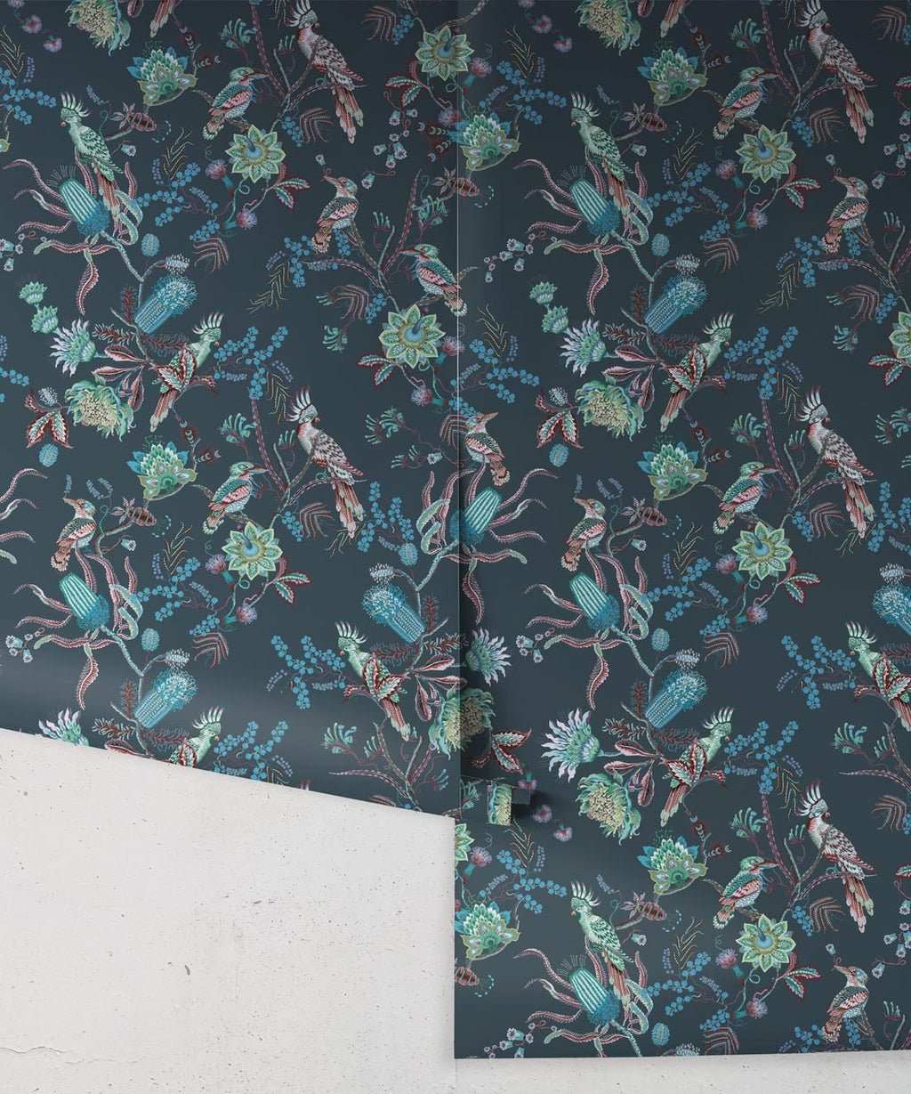 Matilda Wallpaper, Deep Blue