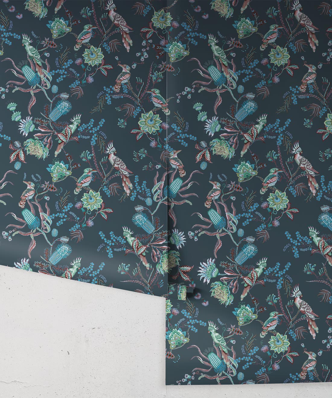 Matilda Wallpaper, Deep Blue