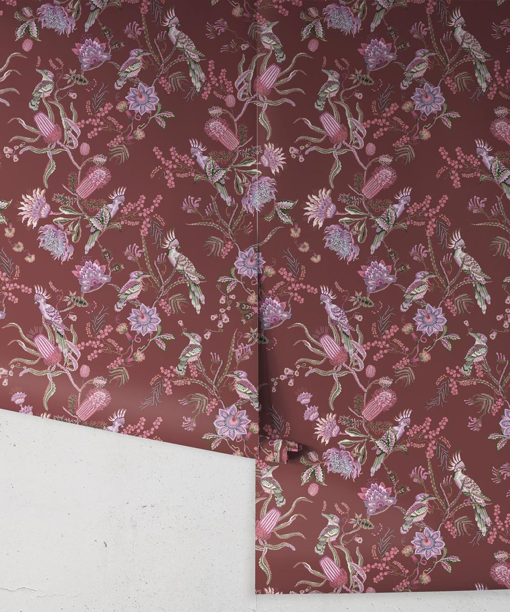 Matilda Wallpaper, Plum