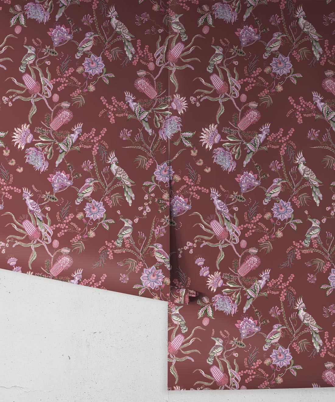 Matilda Wallpaper, Plum