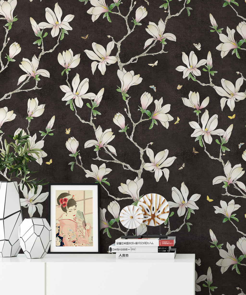 Magnolia Wallpaper, Night