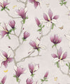 Magnolia Wallpaper, Violet