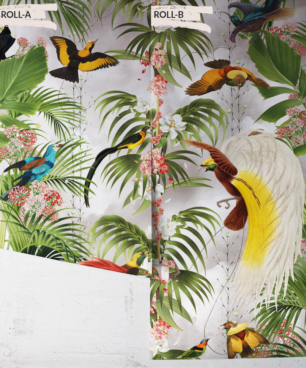 Paradiso Wallpaper, Silver