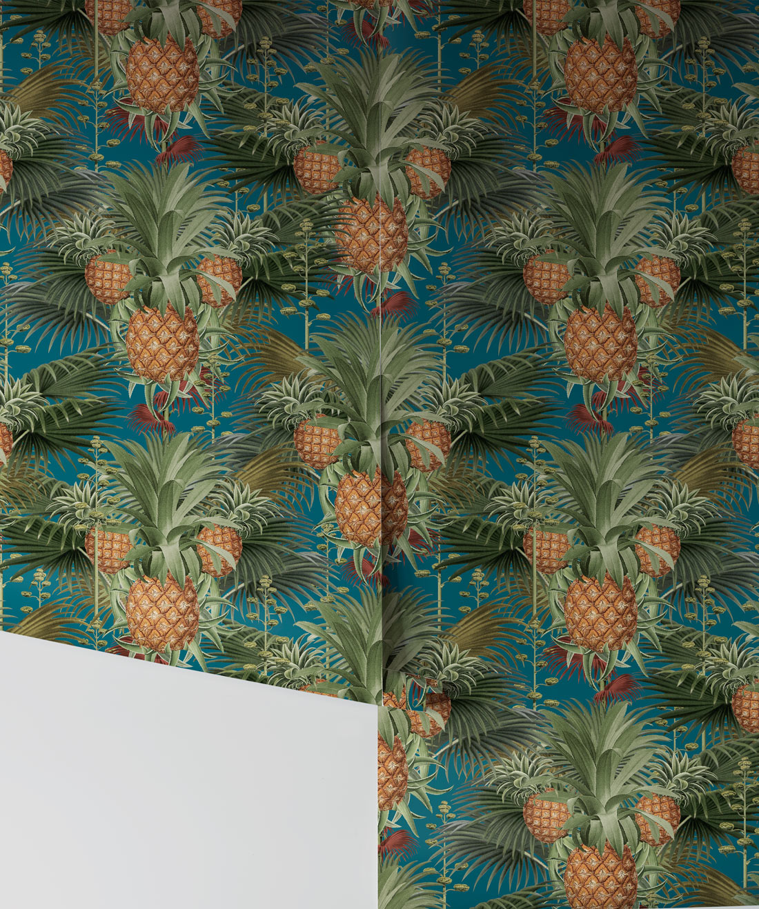 Pineapple Harvest Wallpaper, Blue Moon