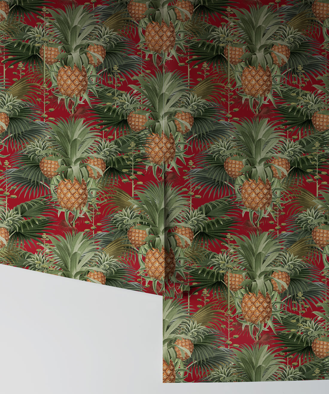Pineapple Harvest Wallpaper, Red Tide