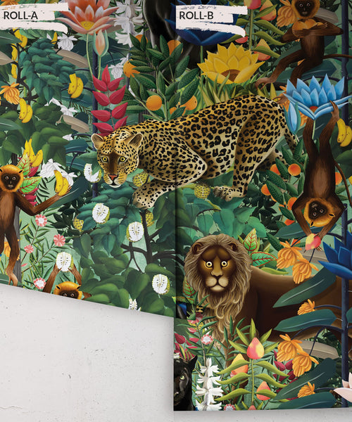 The Jungle Wallpaper, Greenery
