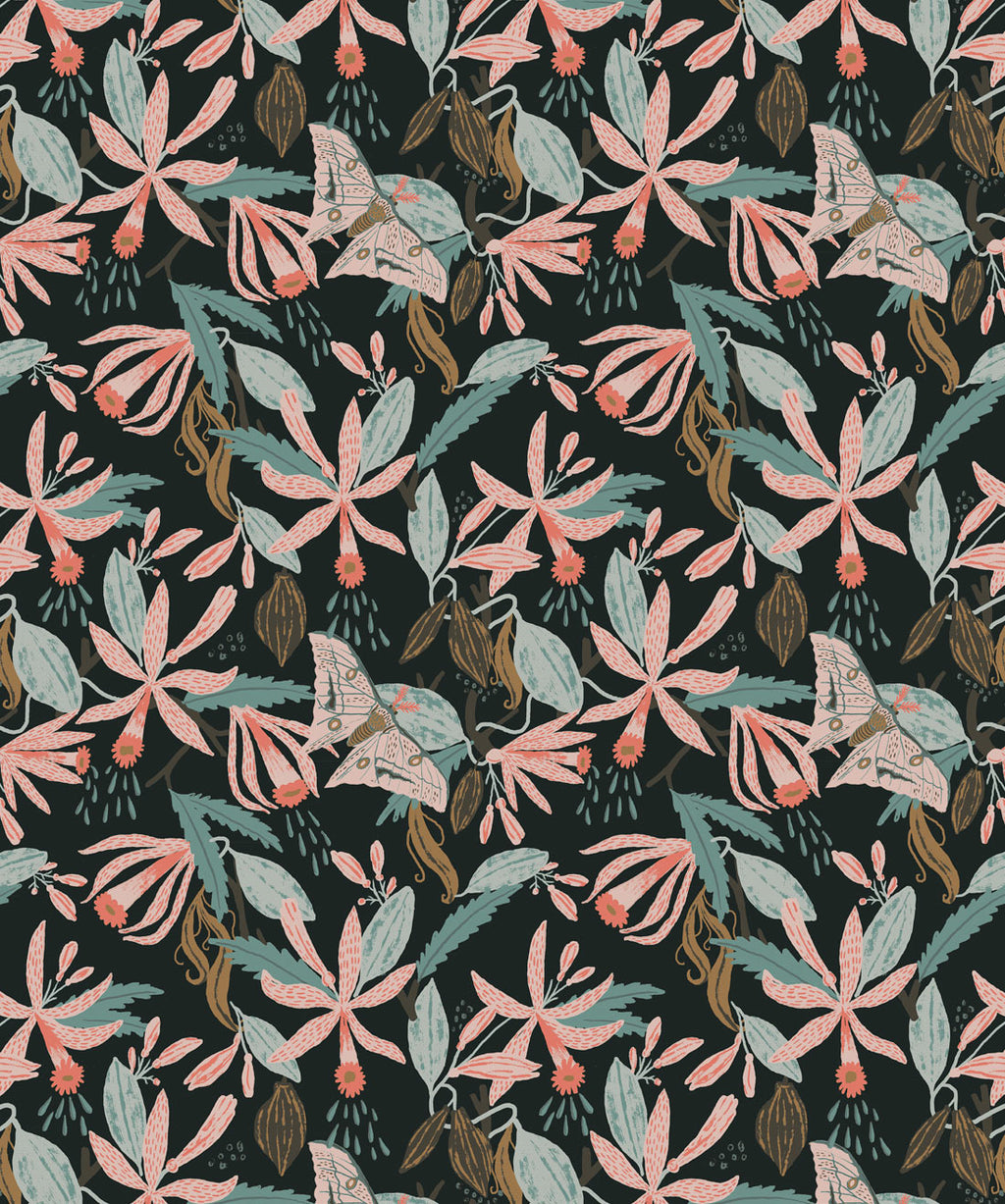 Vanilla Moth Wallpaper, Night