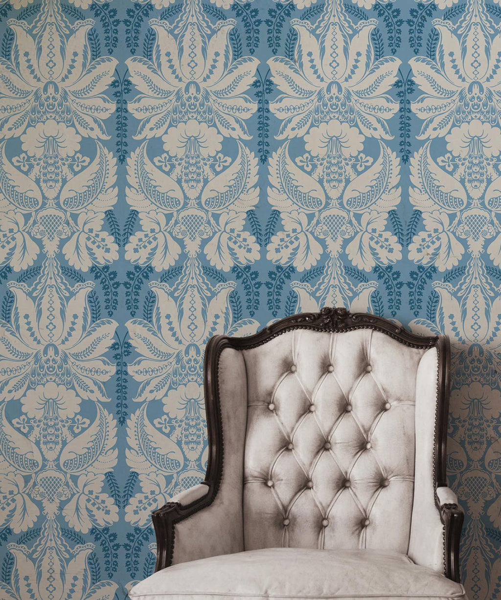 Windsor Wallpaper, Wedgewood