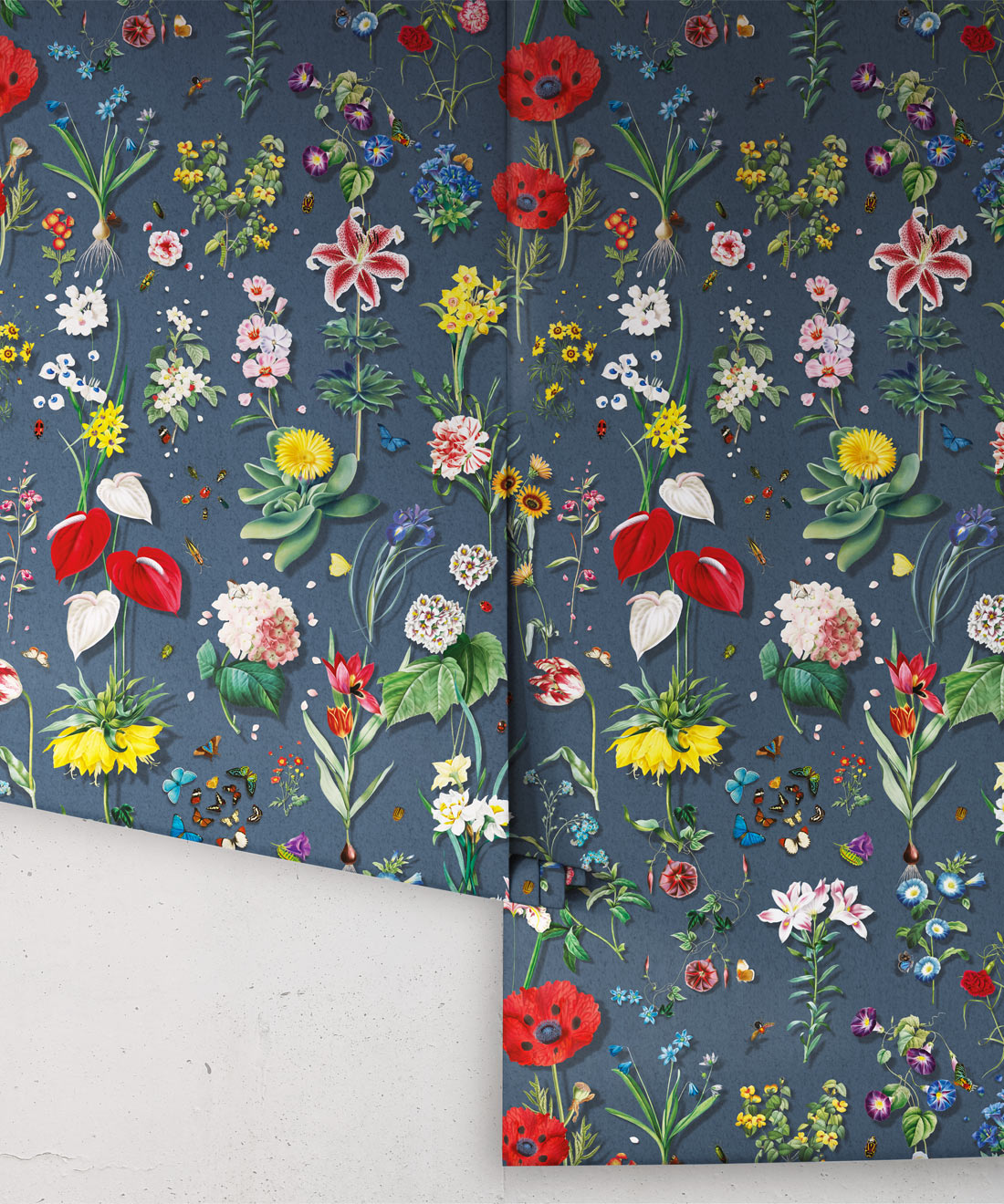 Jolie Wallpaper, Cobalt