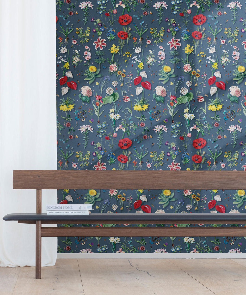 Jolie Wallpaper, Cobalt