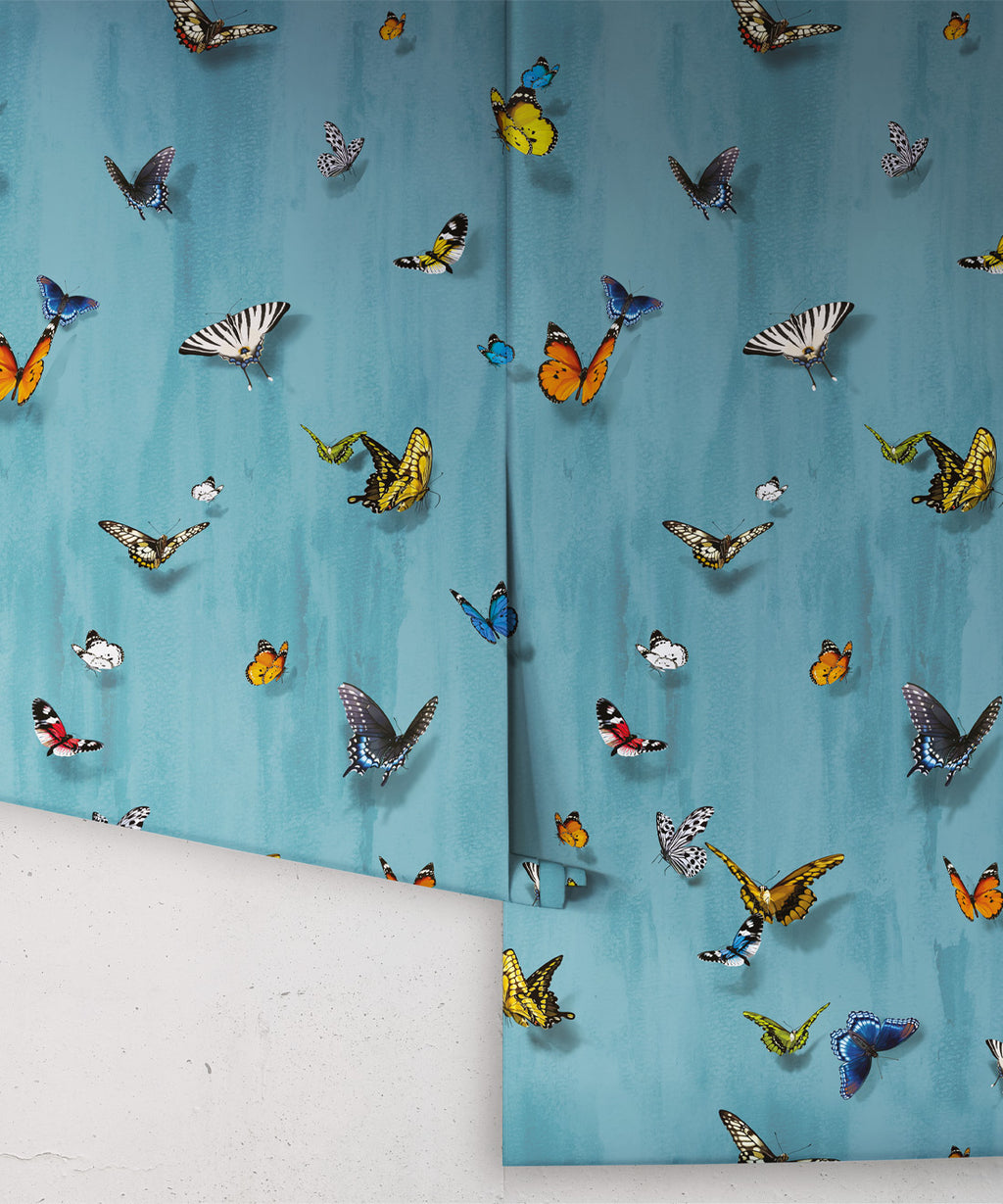 Papilio Wallpaper, Robin Blue