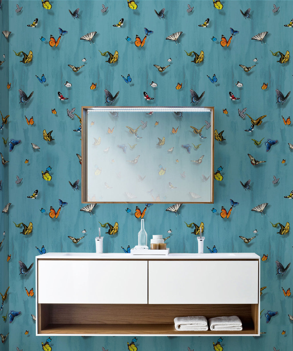 Papilio Wallpaper, Robin Blue