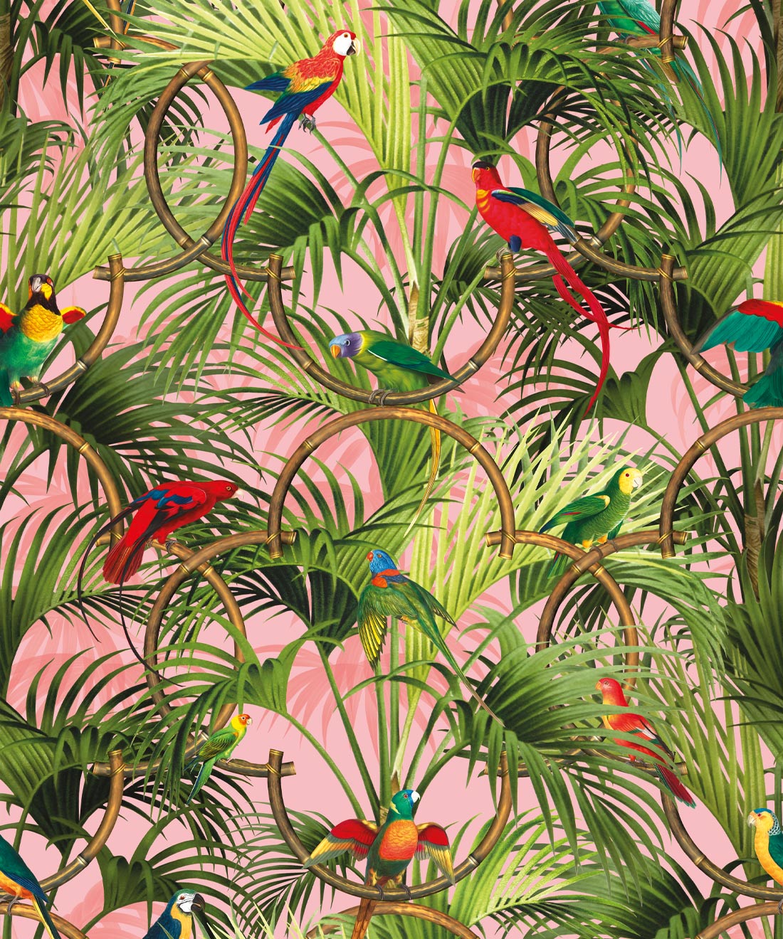 Copacabana Wallpaper, Coral
