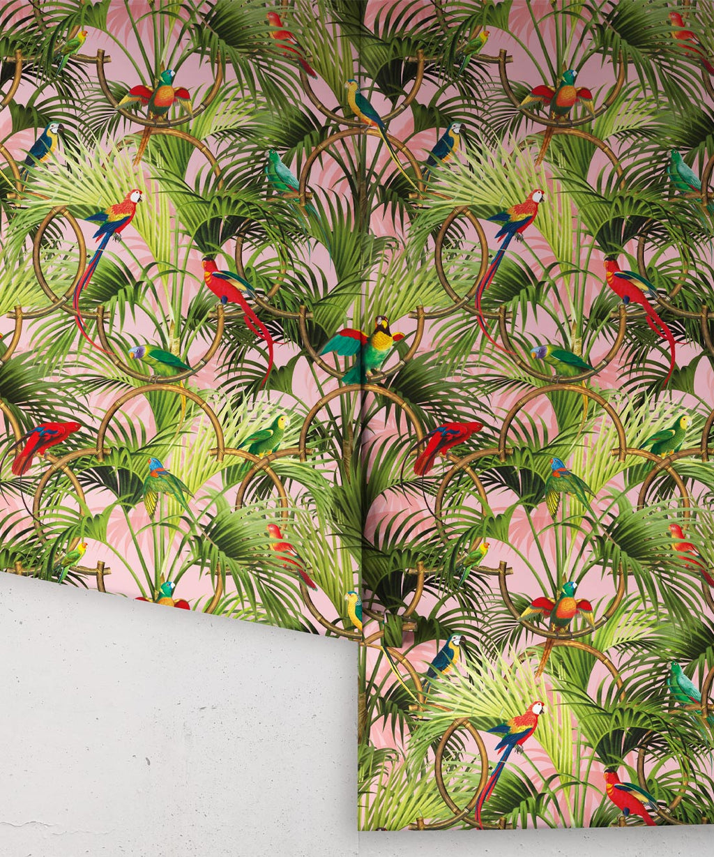 Copacabana Wallpaper, Coral