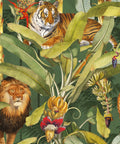 Felis Wallpaper, Jungle Green