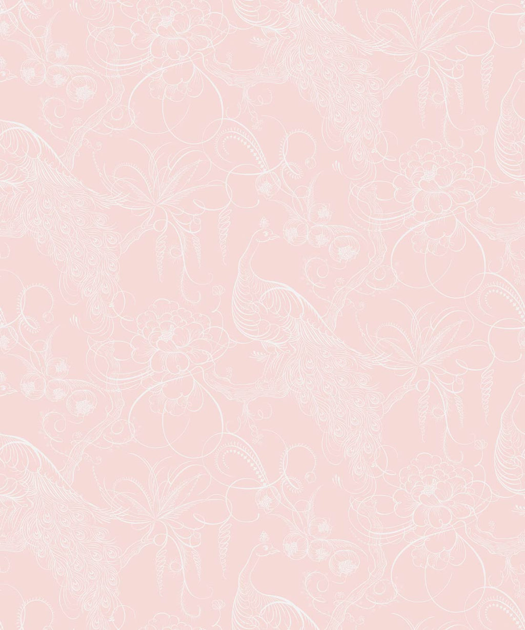 Paradise Wallpaper, Coral