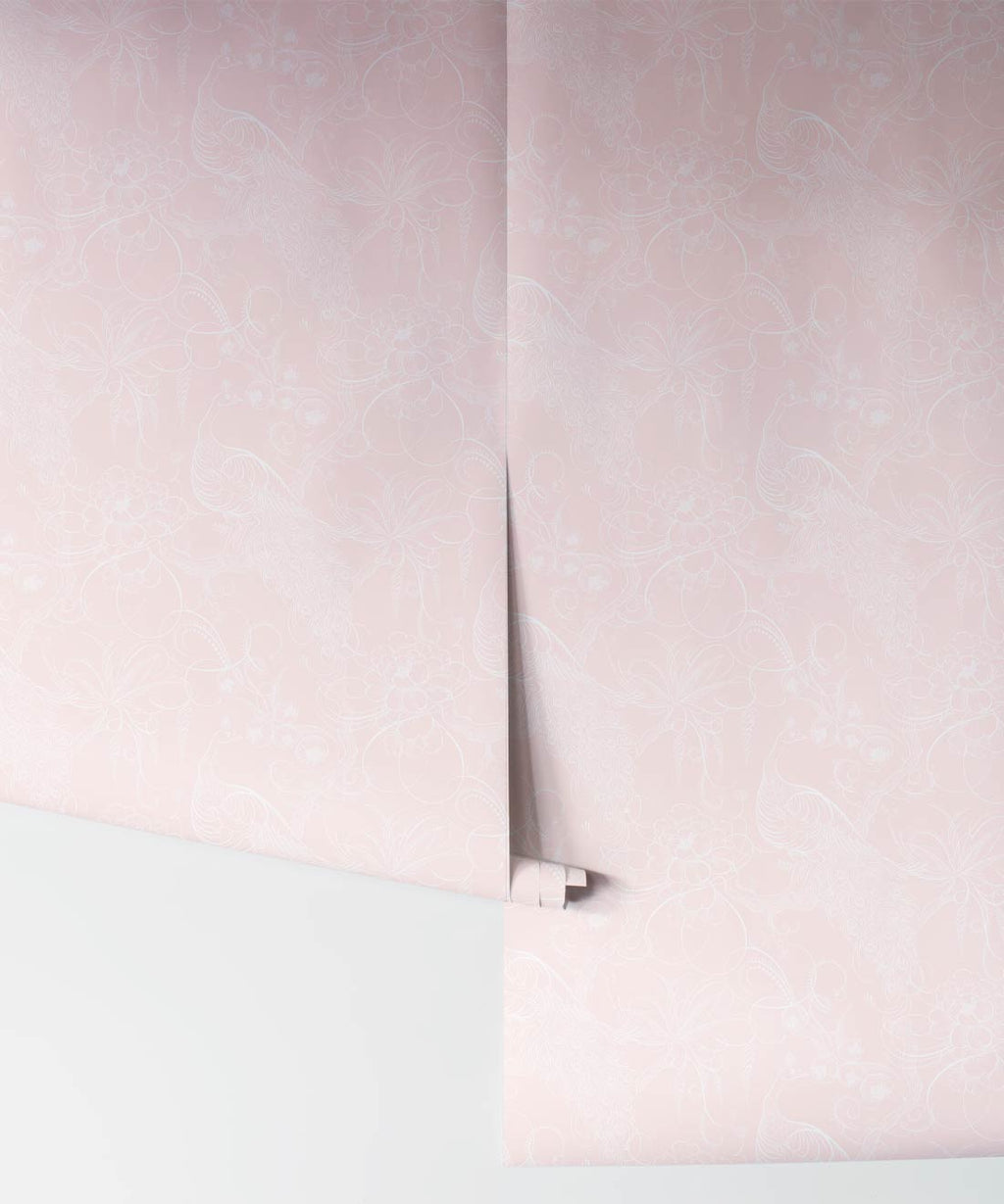 Paradise Wallpaper, Coral