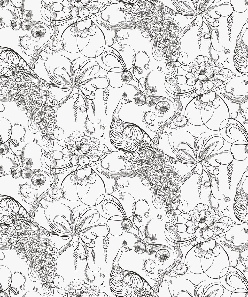 Paradise Wallpaper, Ink