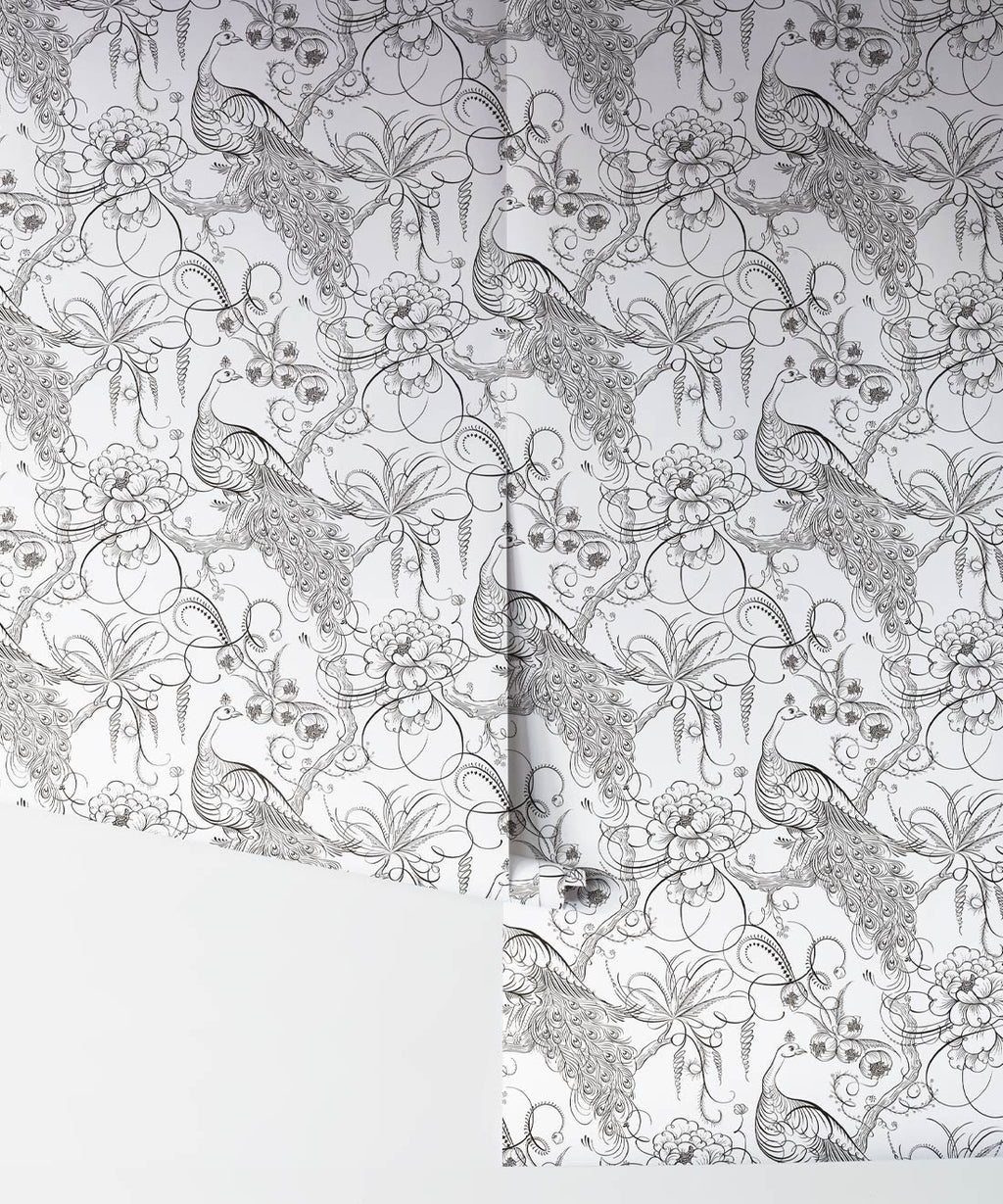 Paradise Wallpaper, Ink