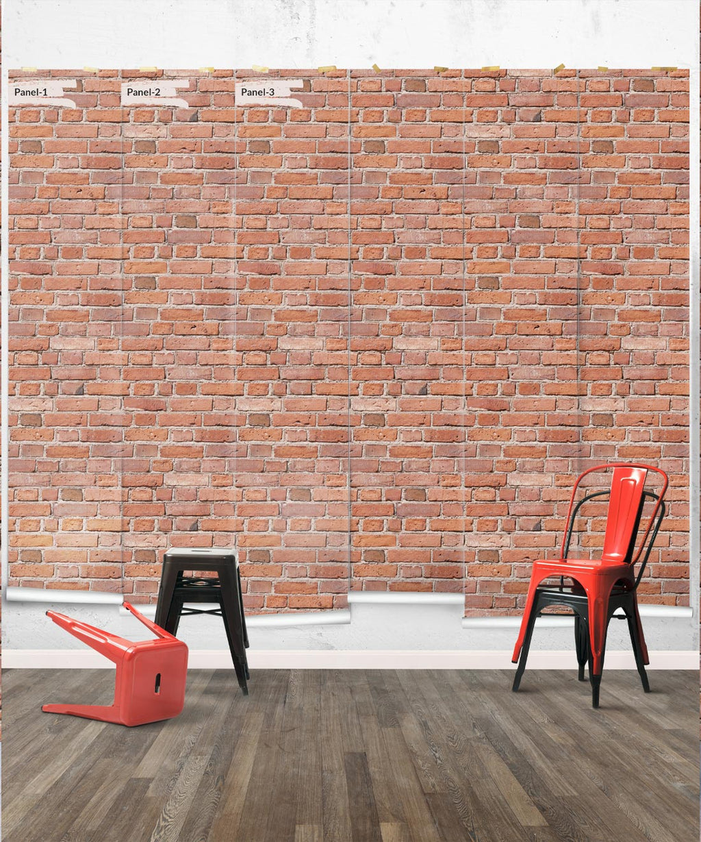 Classic Red Bricks Mural