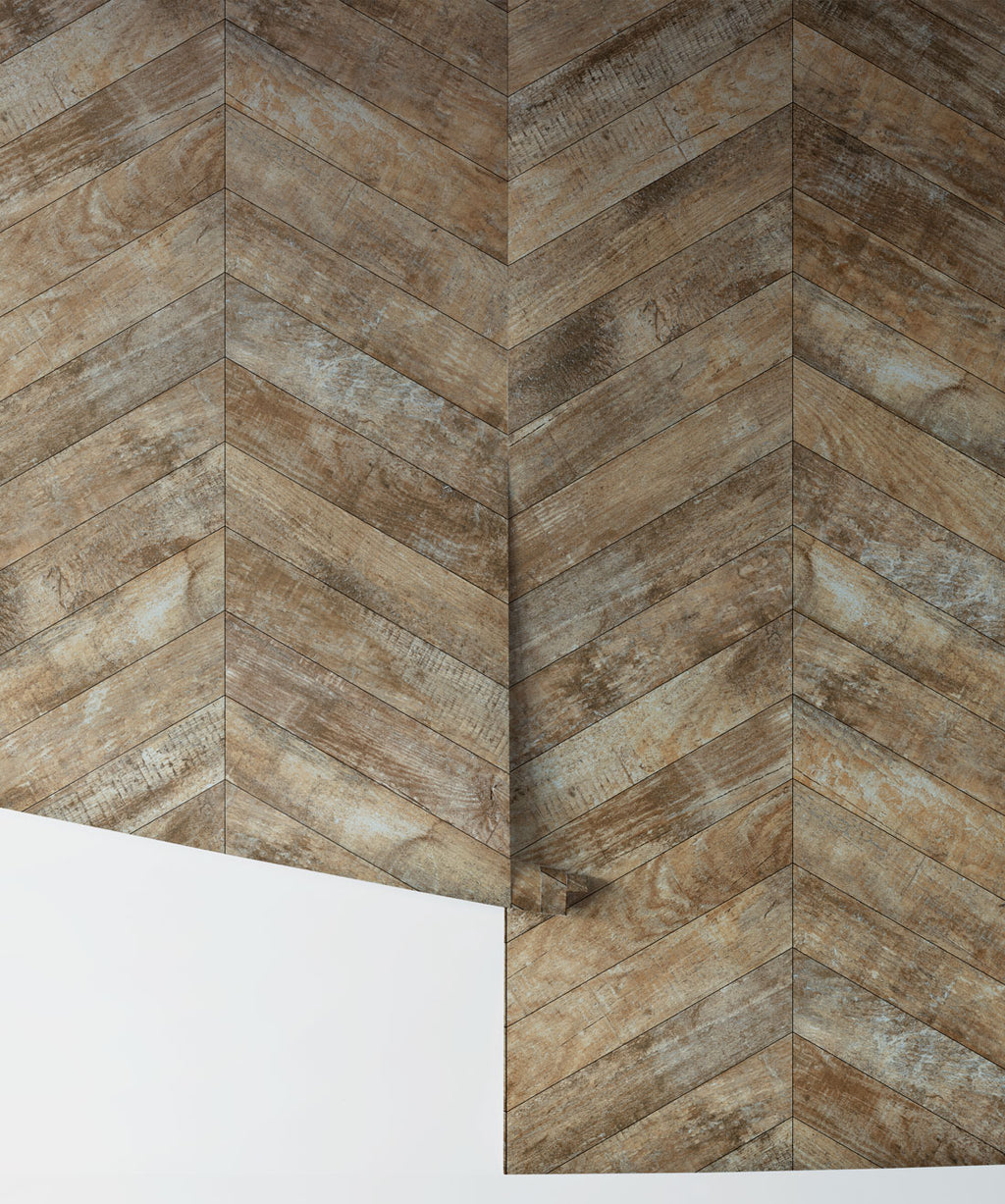 French Chevron Wallpaper