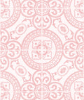 Heritage Tiles Wallpaper, Pink