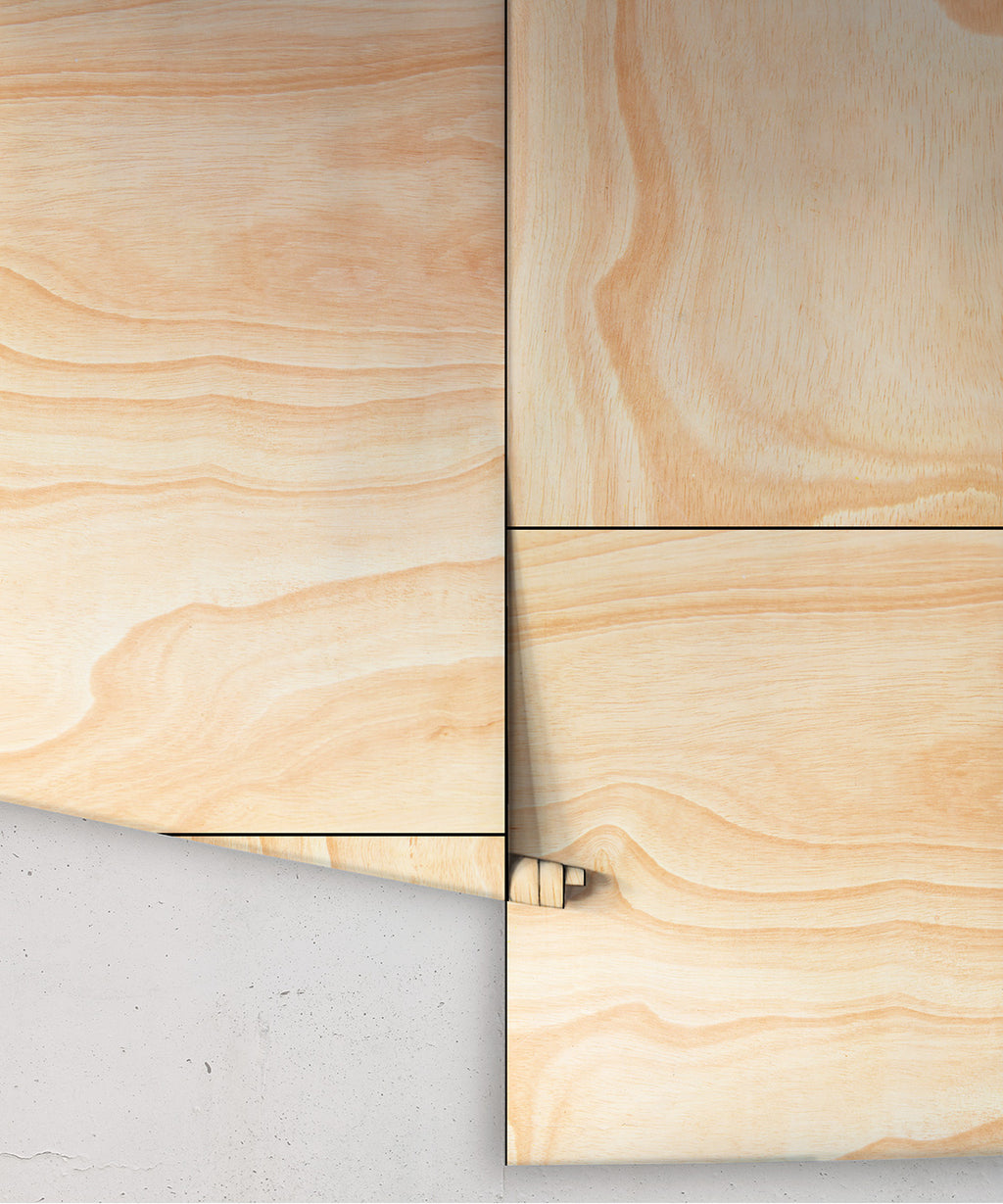 Ply Wood Wallpaper