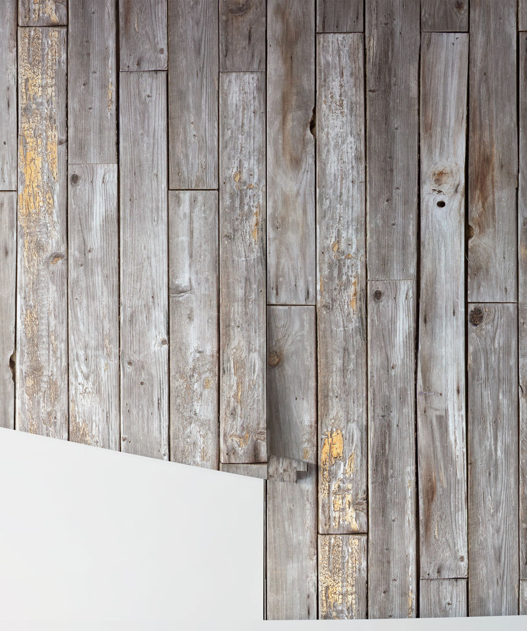 Rustic Wood Panels Wallpaper