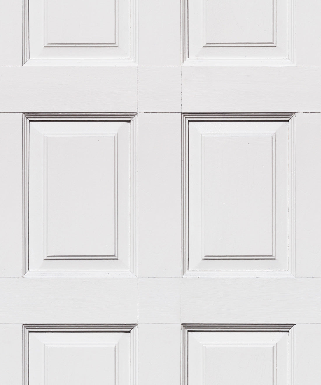 Wainscoting Wallpaper, White