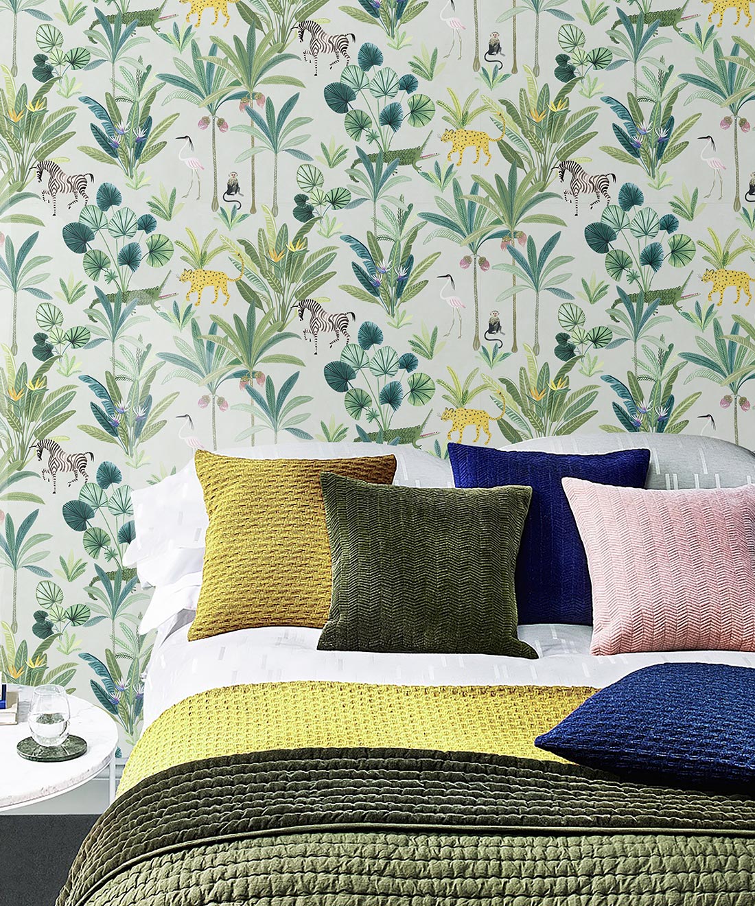 Animal Kingdom Wallpaper, Cream