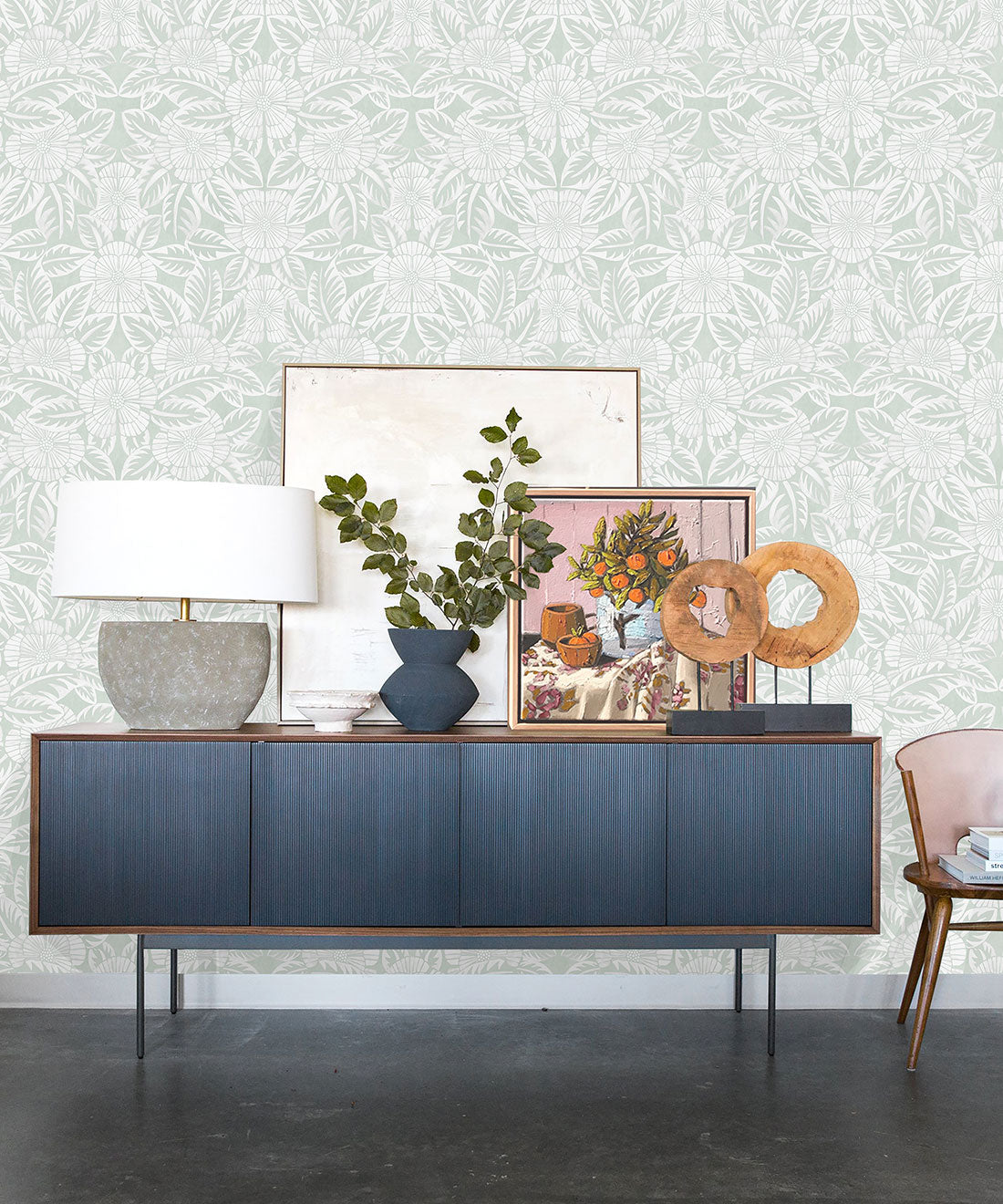 Calcutta Wallpaper, Aqua