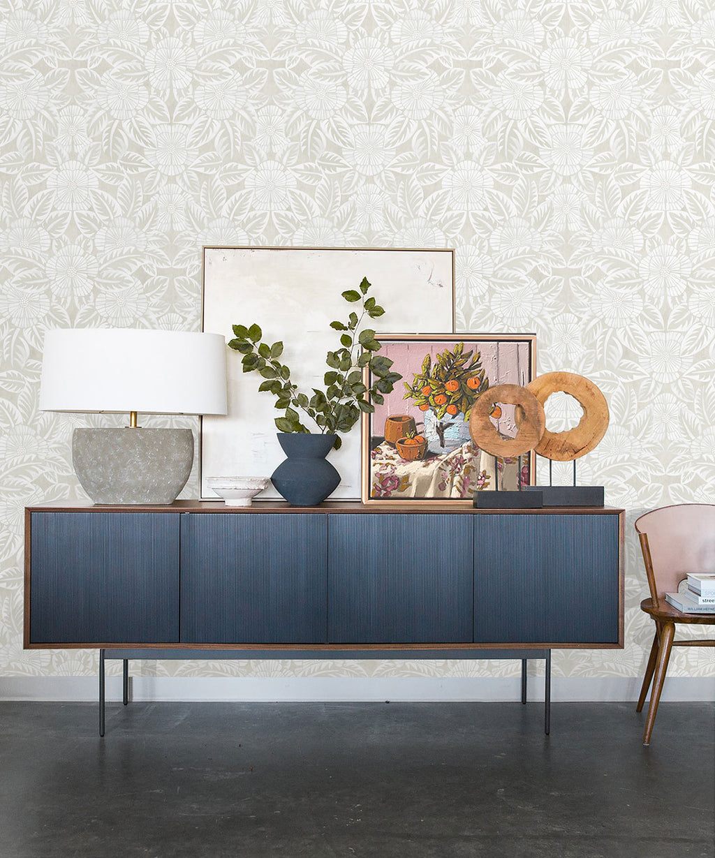 Calcutta Wallpaper, Beige