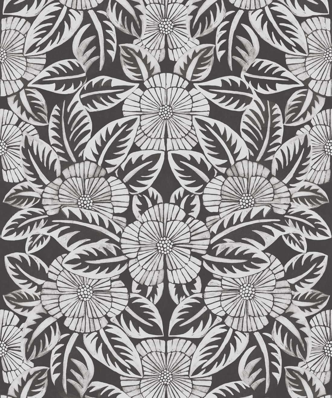 Calcutta Wallpaper, Charcoal