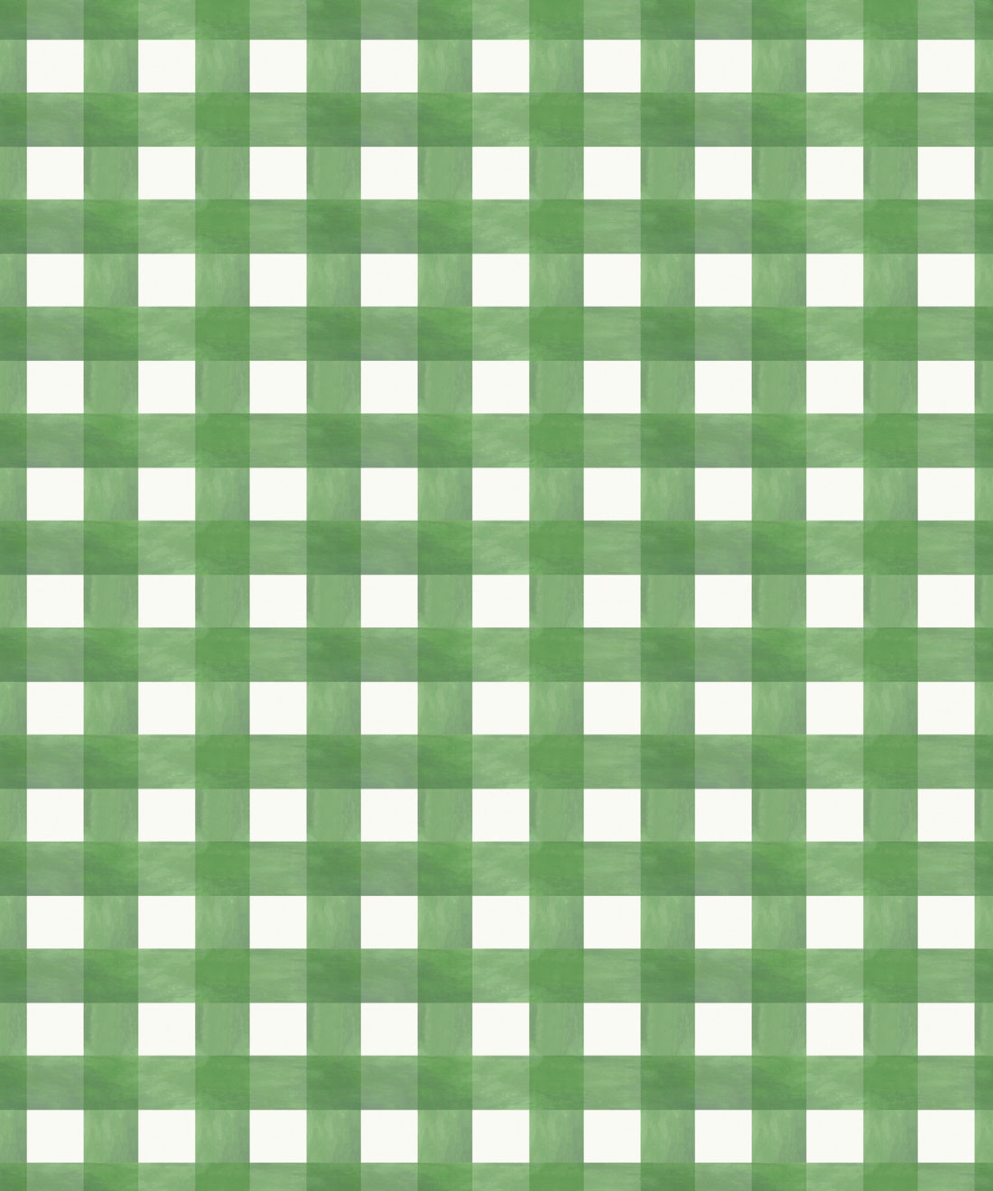 Check Wallpaper, Green