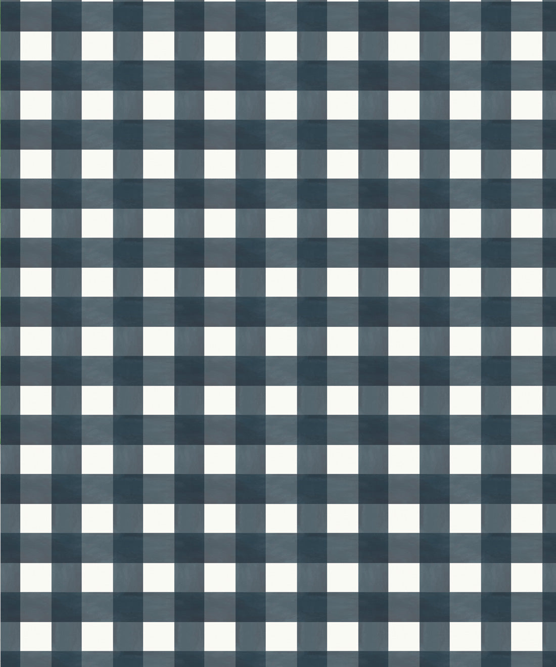 Check Wallpaper, Navy