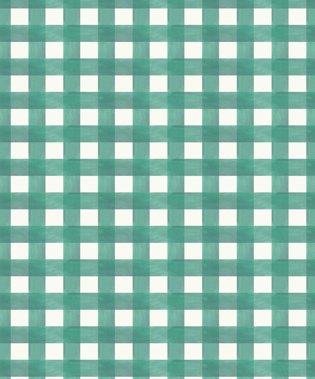 Check Wallpaper, Turquoise