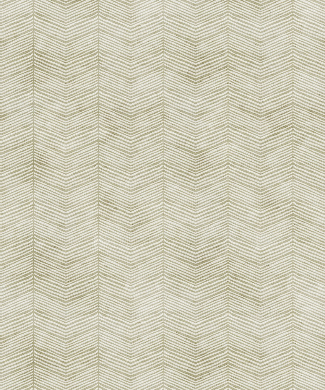 Painted Herringbone Wallpaper, Chartreuse