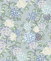 Hydrangea Wallpaper, Blue