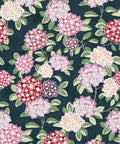 Hydrangea Wallpaper, Burgandy