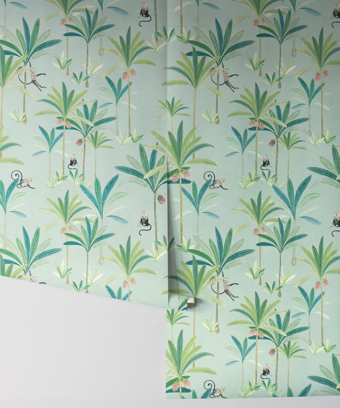 Monkey Palms Wallpaper, Sea Spray