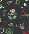 Noah’s ABC Wallpaper, Ebony
