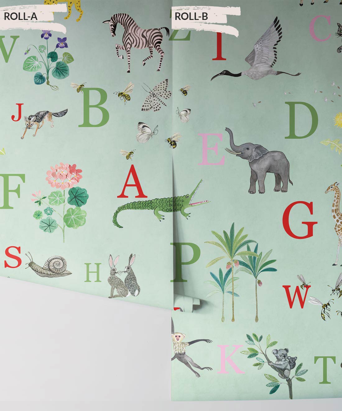 Noah’s ABC Wallpaper, Sea Spray