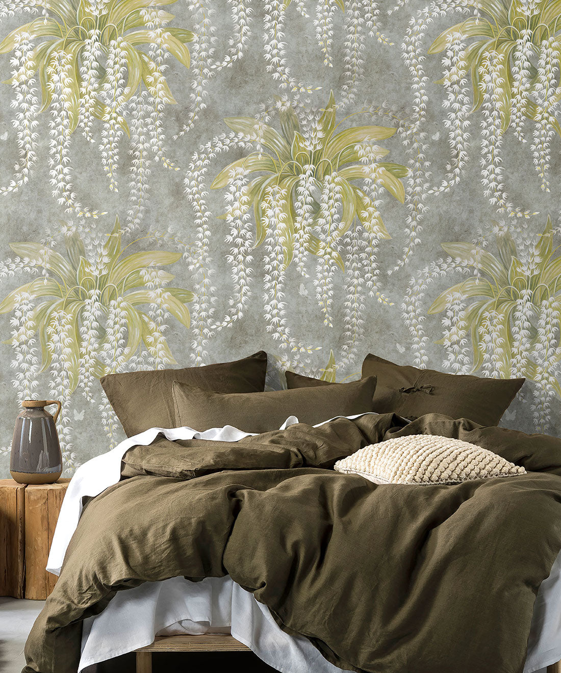 Orchid Wallpaper, Stone