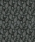 Paisley Wallpaper, Charcoal