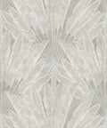 Travelers Palm Wallpaper, Beige