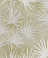 Oriental Palm Wallpaper, Chartreuse